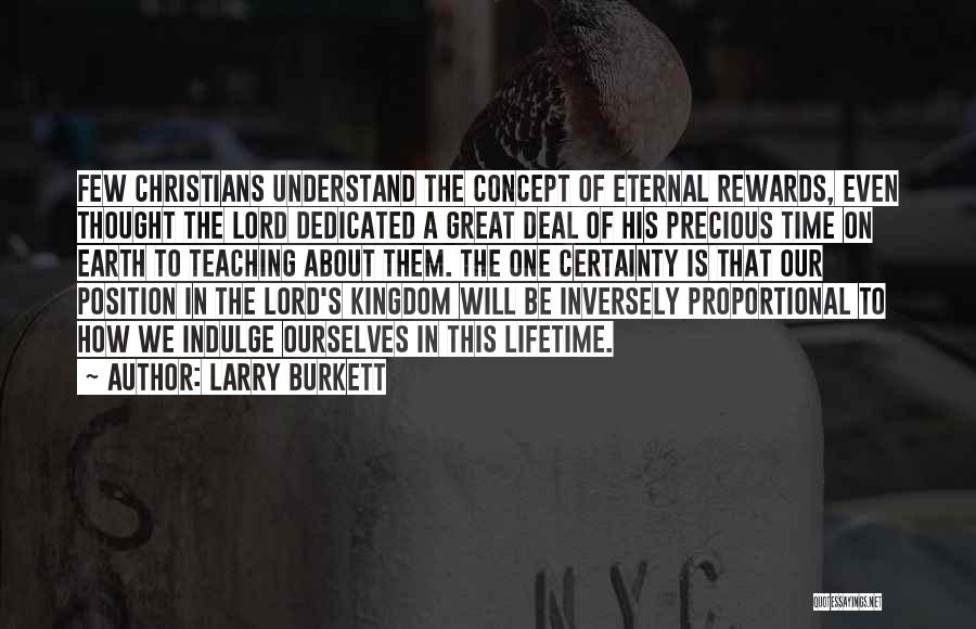 Proportional Quotes By Larry Burkett