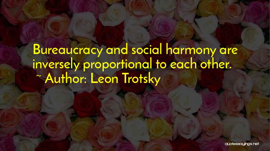 Proportional Quotes By Leon Trotsky