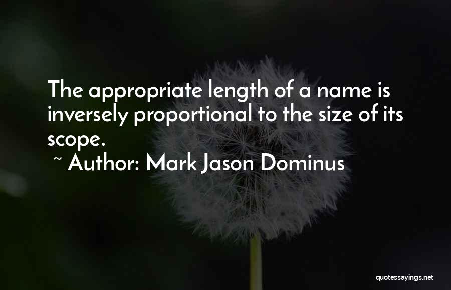 Proportional Quotes By Mark Jason Dominus