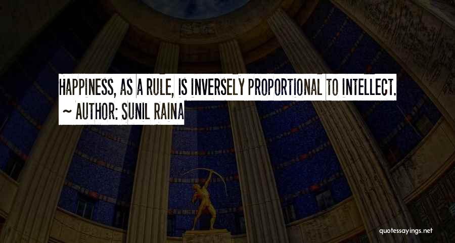 Proportional Quotes By Sunil Raina