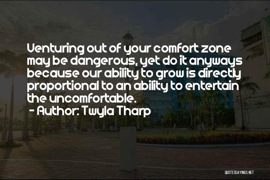 Proportional Quotes By Twyla Tharp