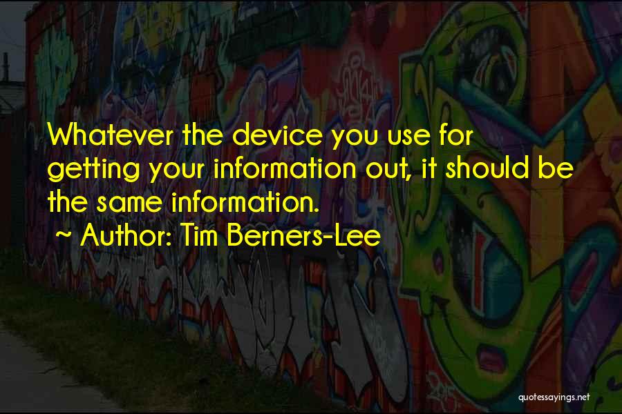 Proportionately Distributed Quotes By Tim Berners-Lee