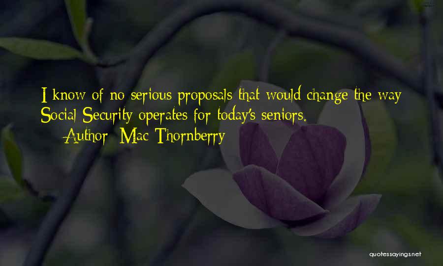 Proposals Quotes By Mac Thornberry