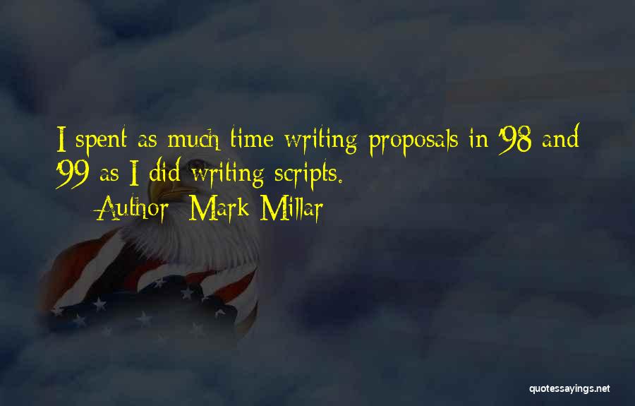 Proposals Quotes By Mark Millar