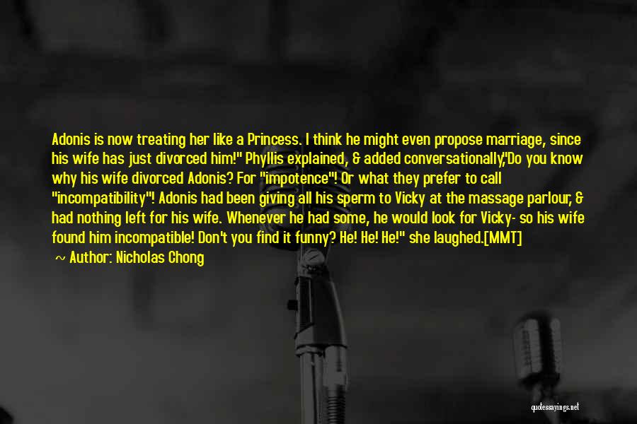 Propose For Marriage Quotes By Nicholas Chong