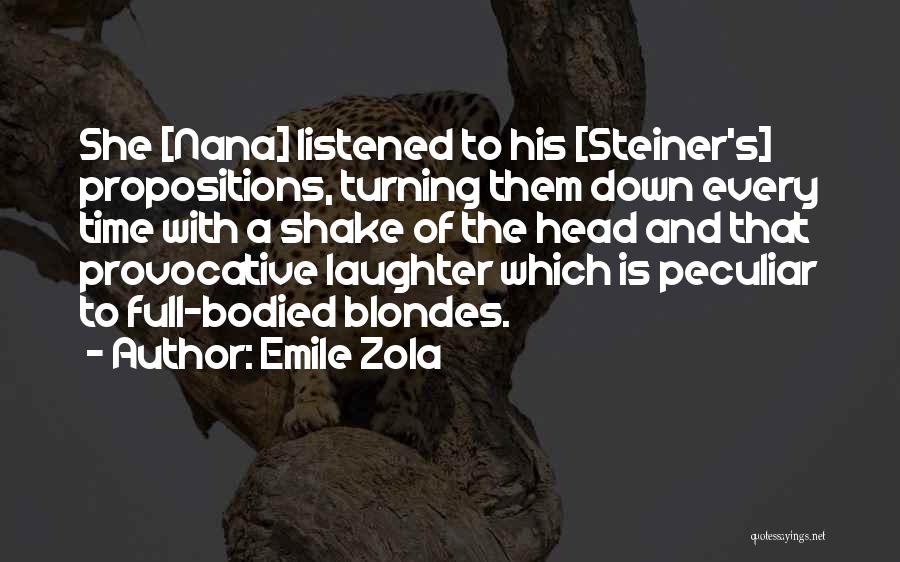 Propositions Quotes By Emile Zola