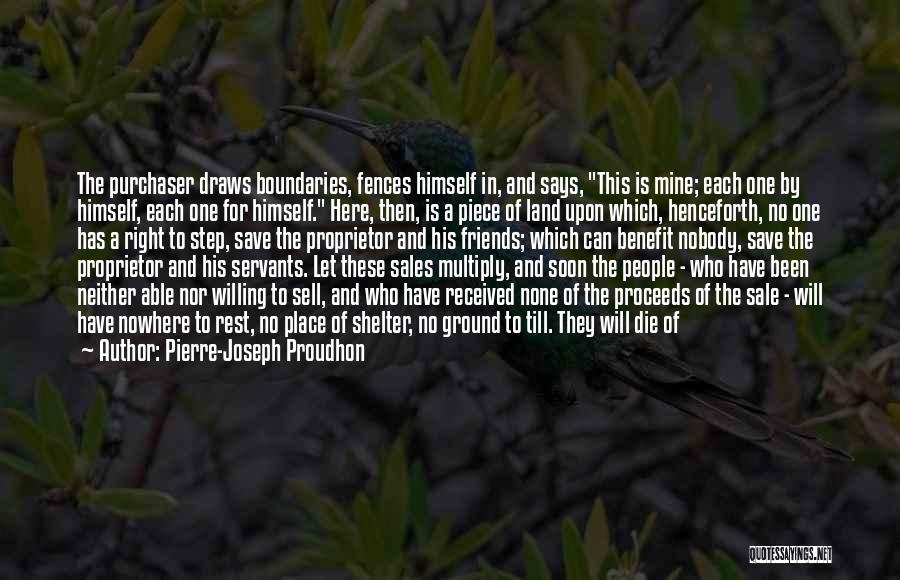 Proprietor Quotes By Pierre-Joseph Proudhon