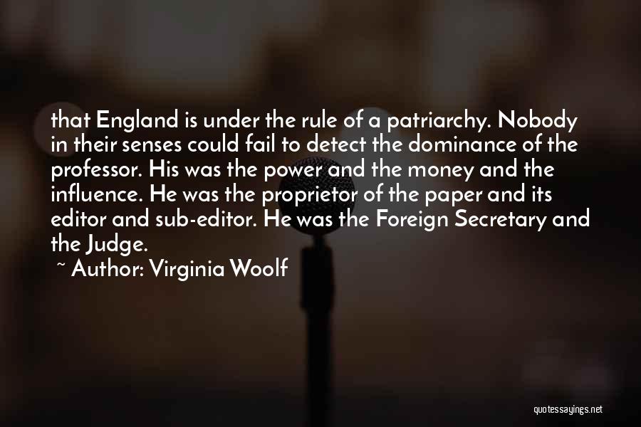 Proprietor Quotes By Virginia Woolf