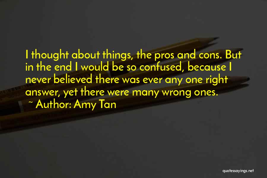 Pros Quotes By Amy Tan