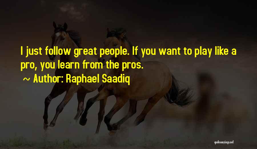 Pros Quotes By Raphael Saadiq