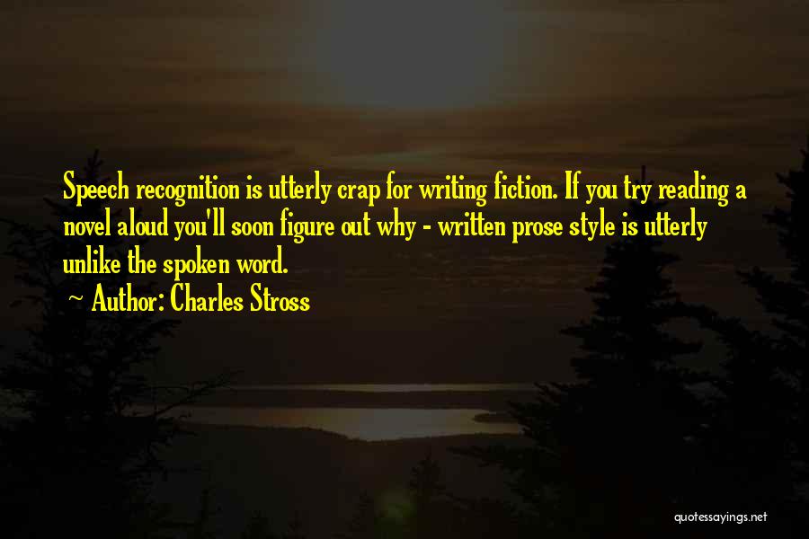 Prose Fiction Quotes By Charles Stross