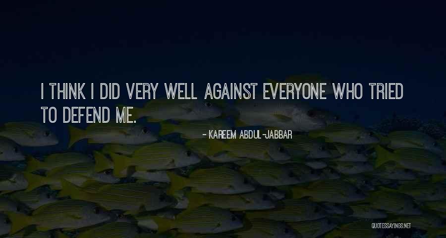 Prosecute Def Quotes By Kareem Abdul-Jabbar