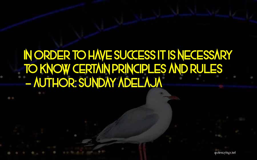 Prosperity And Success Quotes By Sunday Adelaja