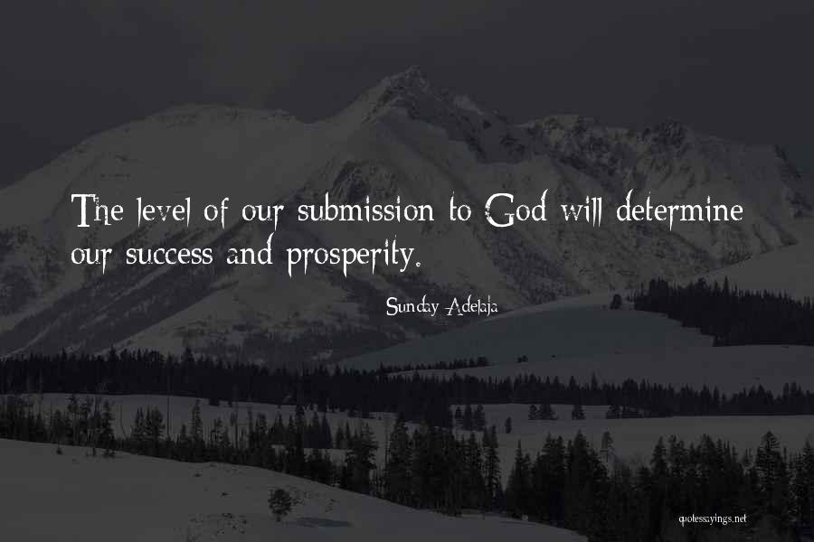 Prosperity And Success Quotes By Sunday Adelaja