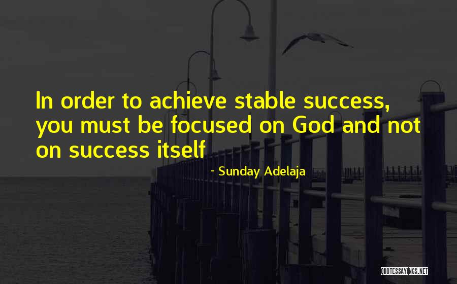 Prosperity And Success Quotes By Sunday Adelaja