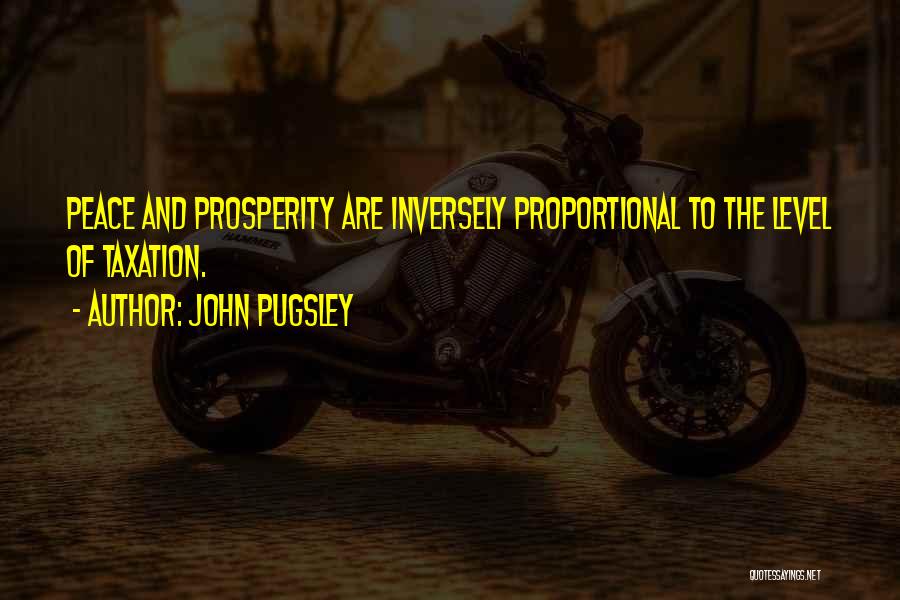 Prosperity Quotes By John Pugsley