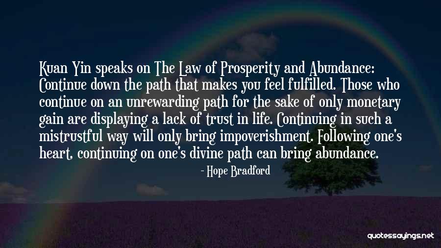 Prosperity Quotes Quotes By Hope Bradford Prosperity Quotes Quotes By Hope Bradford