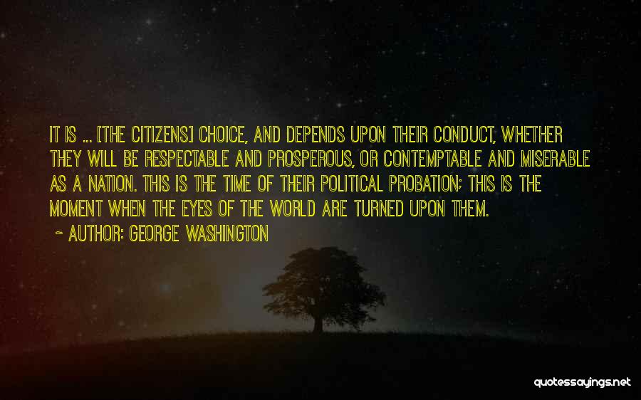 Prosperous Nation Quotes By George Washington