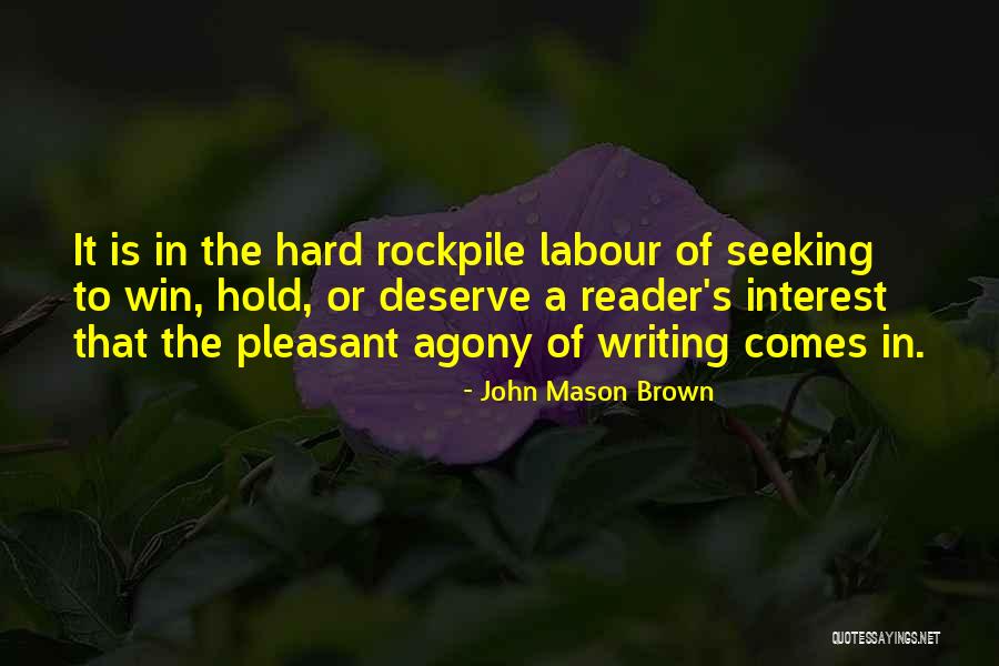 Prosthesis Eye Quotes By John Mason Brown Prosthesis Eye Quotes By John Mason Brown