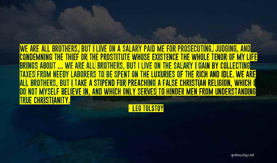 Prostitute Quotes By Leo Tolstoy