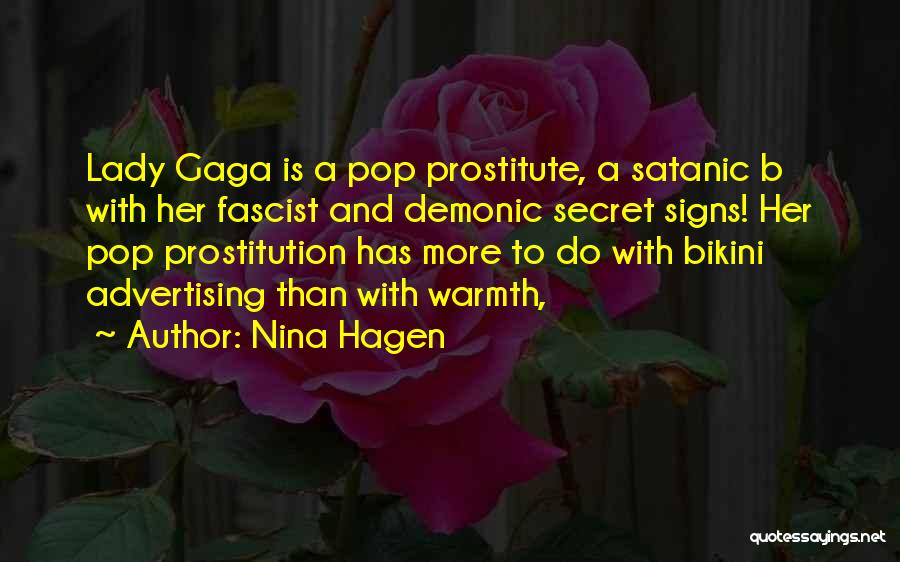 Prostitute Quotes By Nina Hagen
