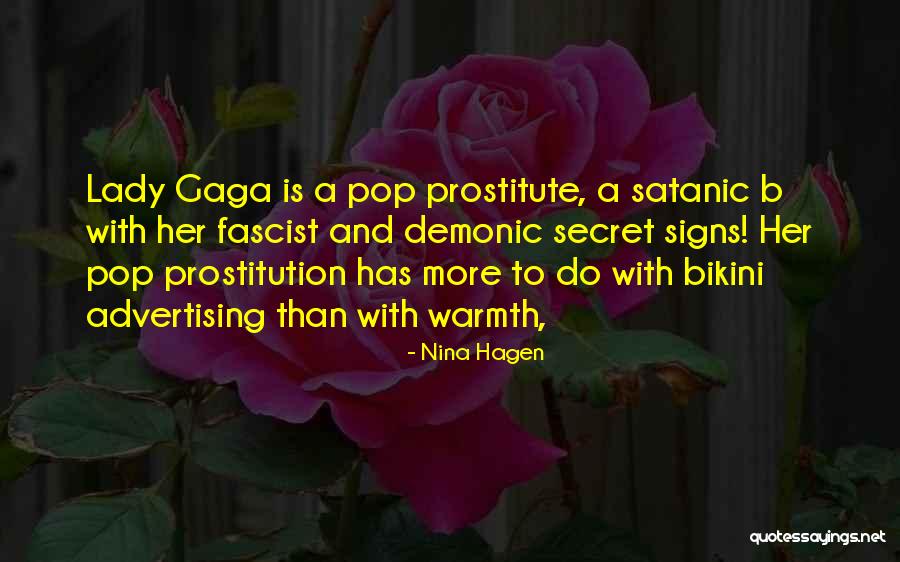 Prostitute Quotes By Nina Hagen