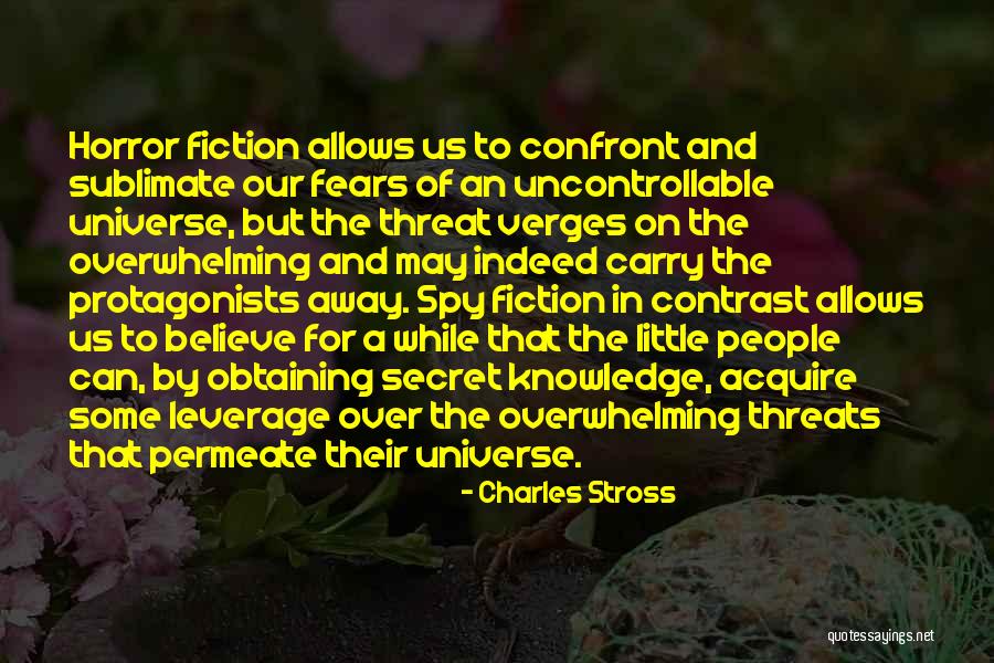 Protagonists Quotes By Charles Stross