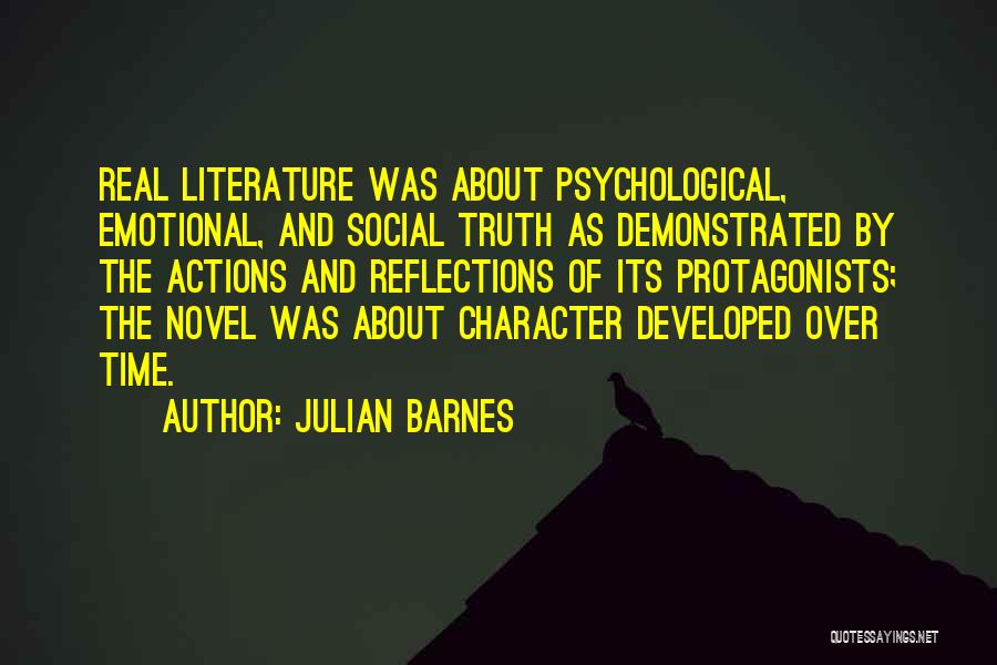 Protagonists Quotes By Julian Barnes