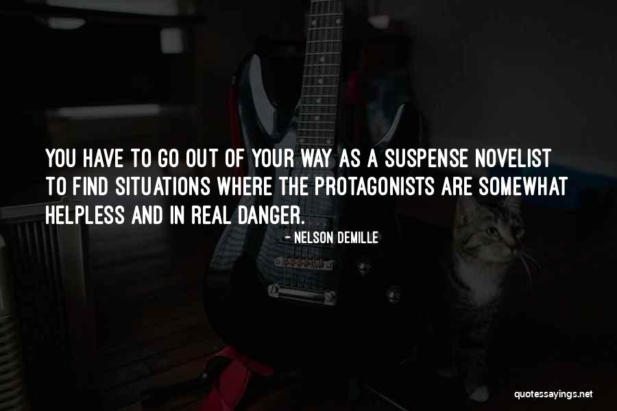 Protagonists Quotes By Nelson DeMille