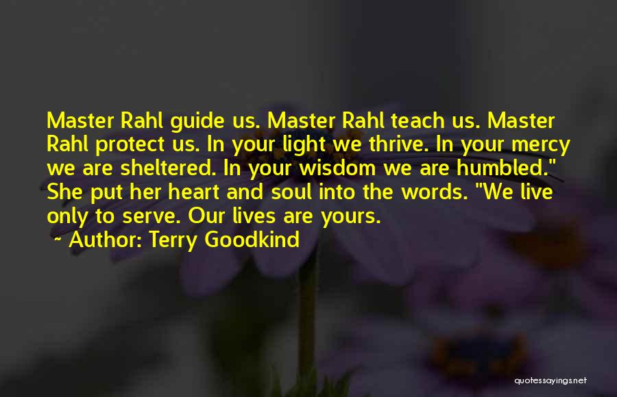 Protect And Serve Quotes By Terry Goodkind