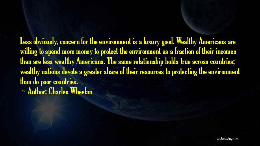 Protect Environment Quotes By Charles Wheelan