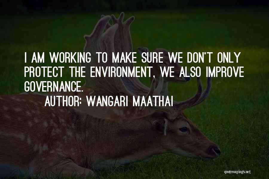 Protect Environment Quotes By Wangari Maathai