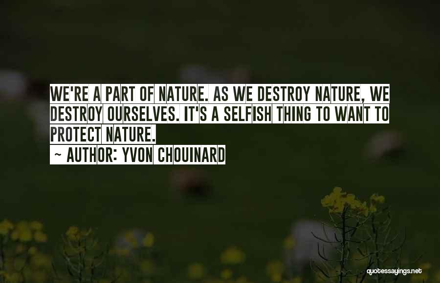 Protect Environment Quotes By Yvon Chouinard
