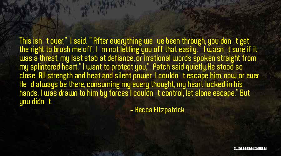 Protect Heart Quotes By Becca Fitzpatrick