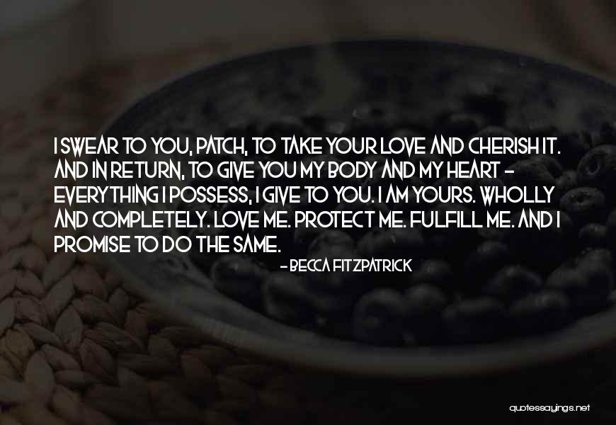 Protect Heart Quotes By Becca Fitzpatrick