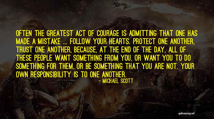 Protect Heart Quotes By Michael Scott Protect Heart Quotes By Michael Scott