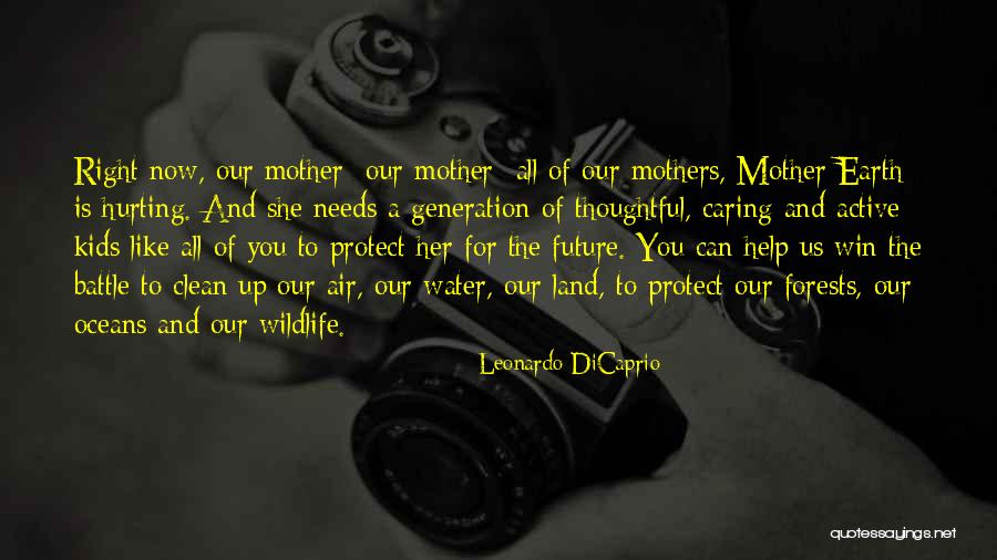 Protect Mother Earth Quotes By Leonardo DiCaprio