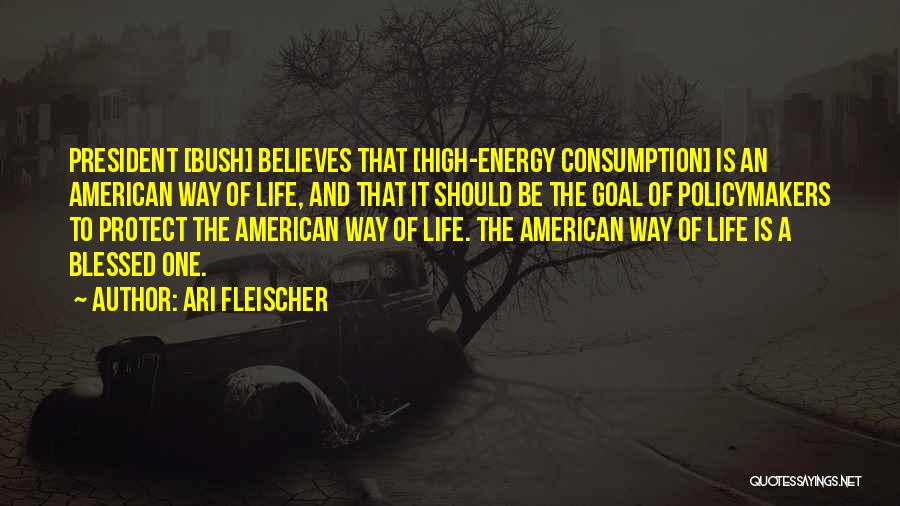 Protect Your Energy Quotes By Ari Fleischer