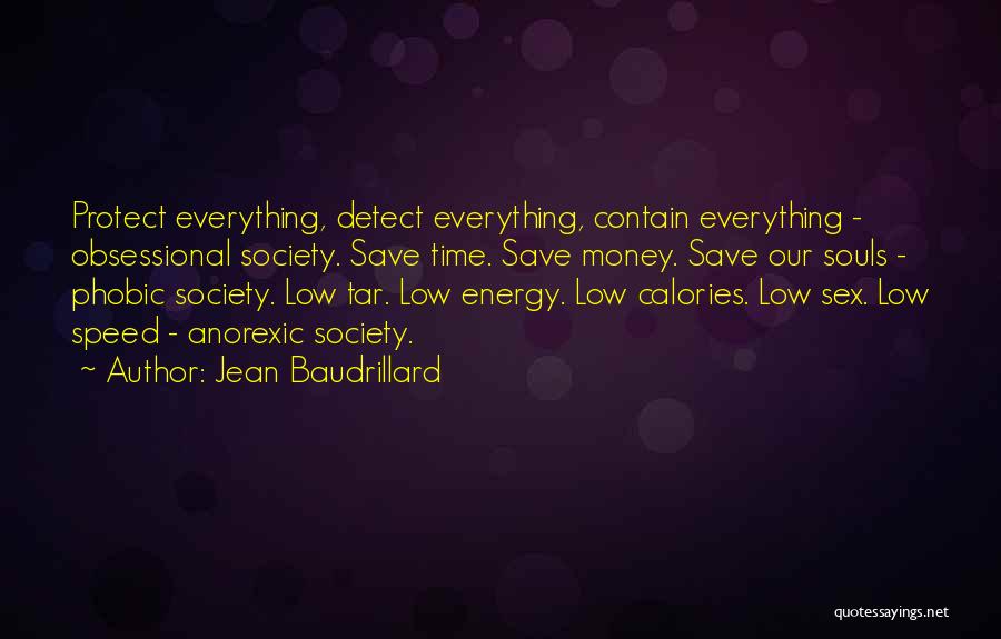 Protect Your Money Quotes By Jean Baudrillard