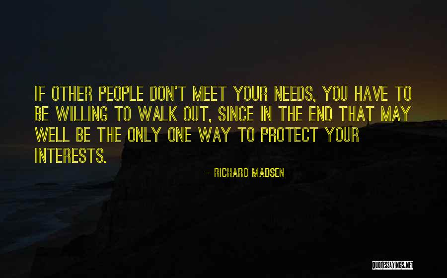 Protect Your Relationship Quotes By Richard Madsen