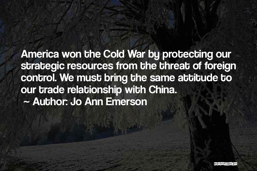 Protecting America Quotes By Jo Ann Emerson