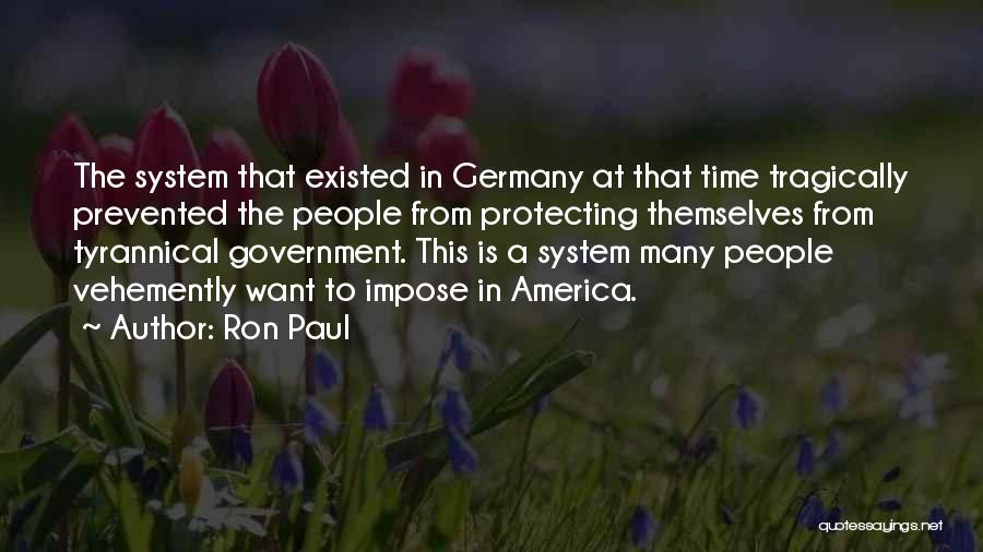 Protecting America Quotes By Ron Paul