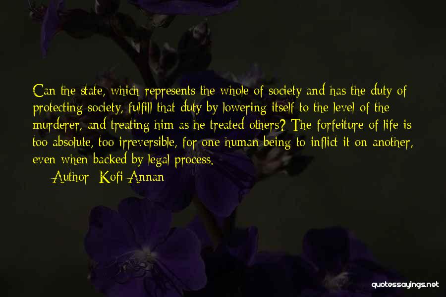 Protecting Human Life Quotes By Kofi Annan