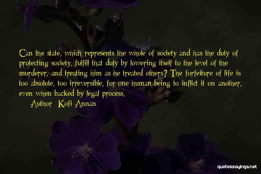 Protecting Life Quotes By Kofi Annan