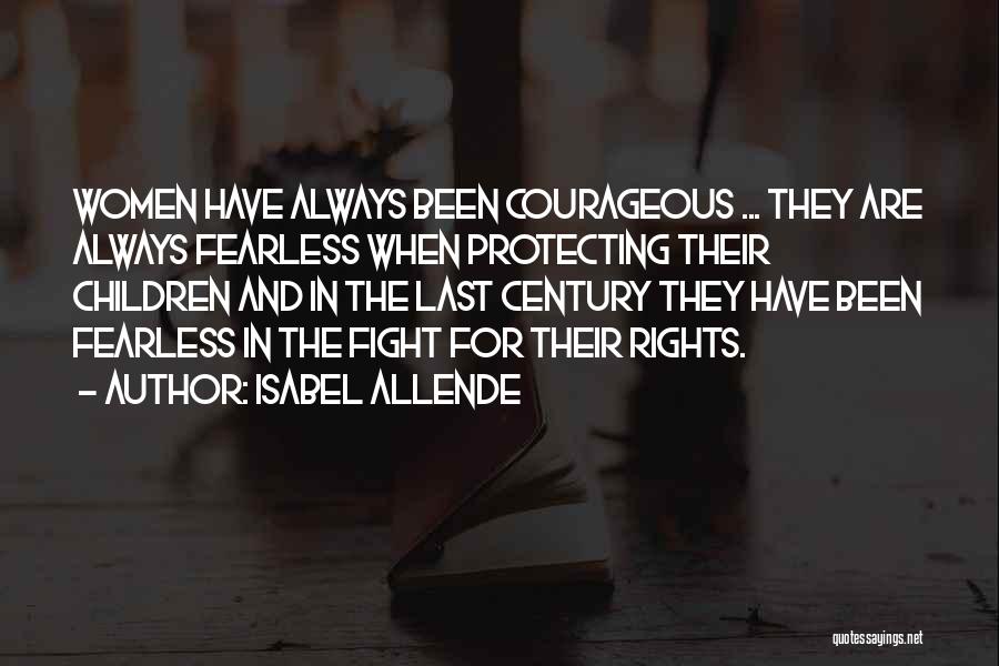 Protecting Rights Quotes By Isabel Allende