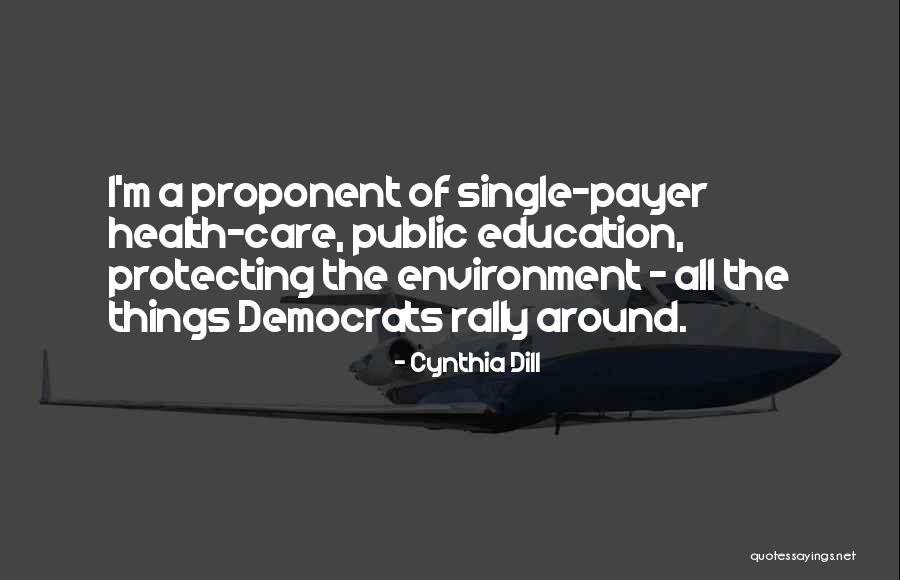 Protecting The Environment Quotes By Cynthia Dill