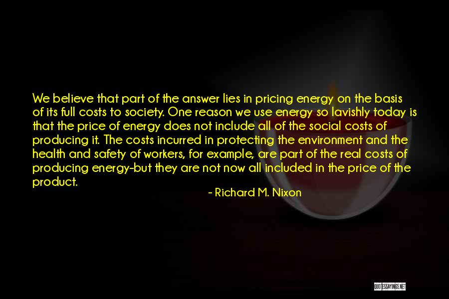 Protecting The Environment Quotes By Richard M. Nixon