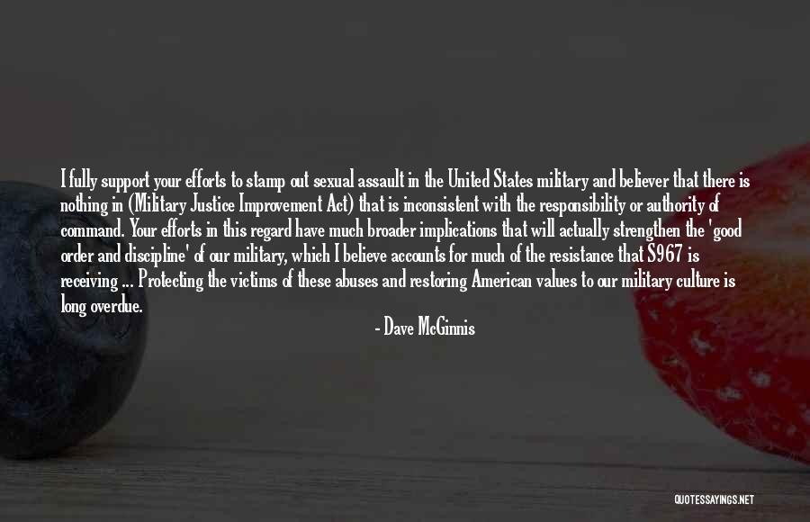 Protecting The United States Quotes By Dave McGinnis