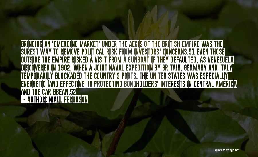 Protecting The United States Quotes By Niall Ferguson