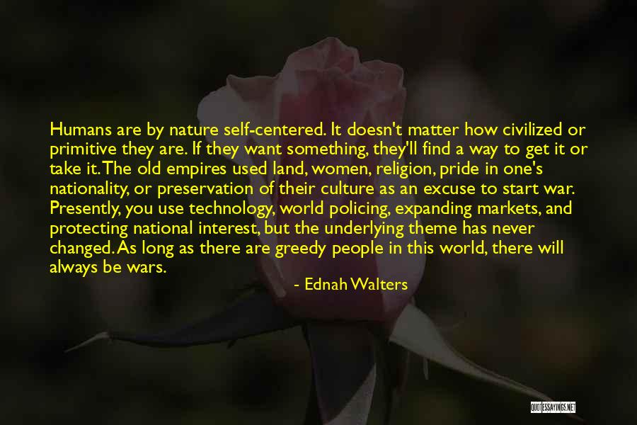 Protecting The World Quotes By Ednah Walters